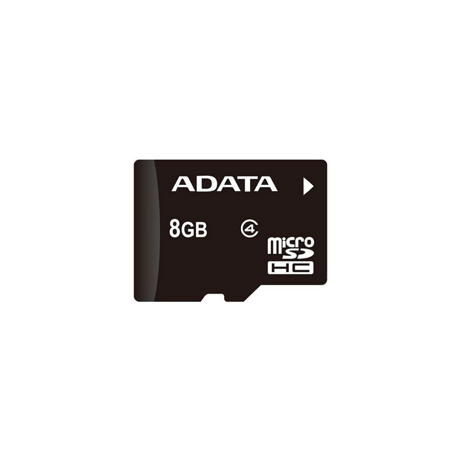 Карта пам'яті ADATA 8GB microSDHC Class 4 (AUSDH8GCL4-RM3BKBL) зображення 2
