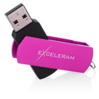 USB флеш накопитель eXceleram 32GB P2 Series Purple/Black USB 2.0 (EXP2U2PUB32) изображение 3