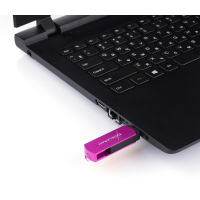 USB флеш накопитель eXceleram 32GB P2 Series Purple/Black USB 2.0 (EXP2U2PUB32) изображение 7