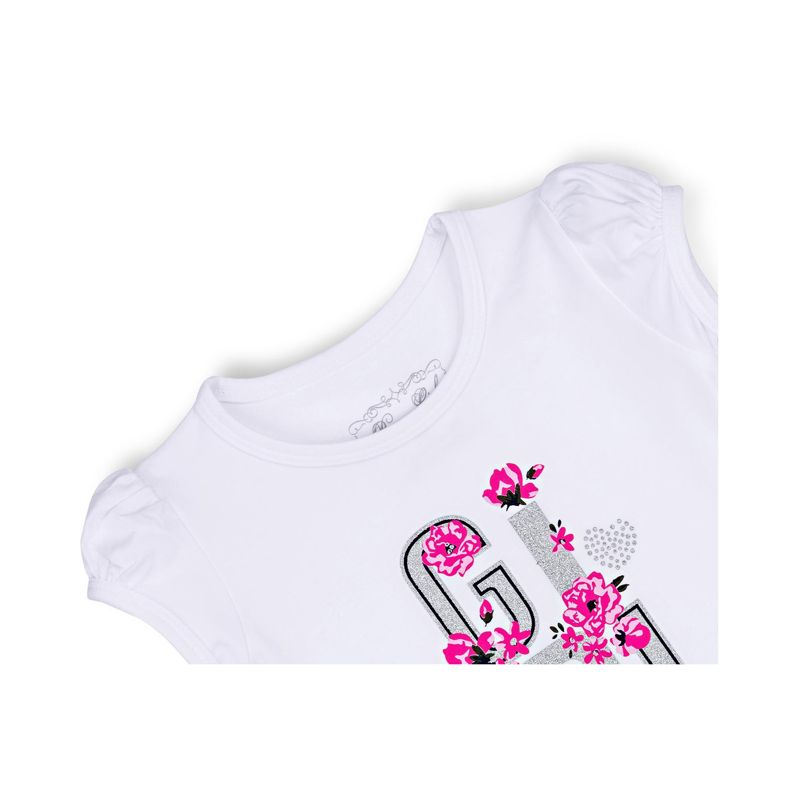 Набор детской одежды Breeze в цветочки (6198-92G-white) изображение 7