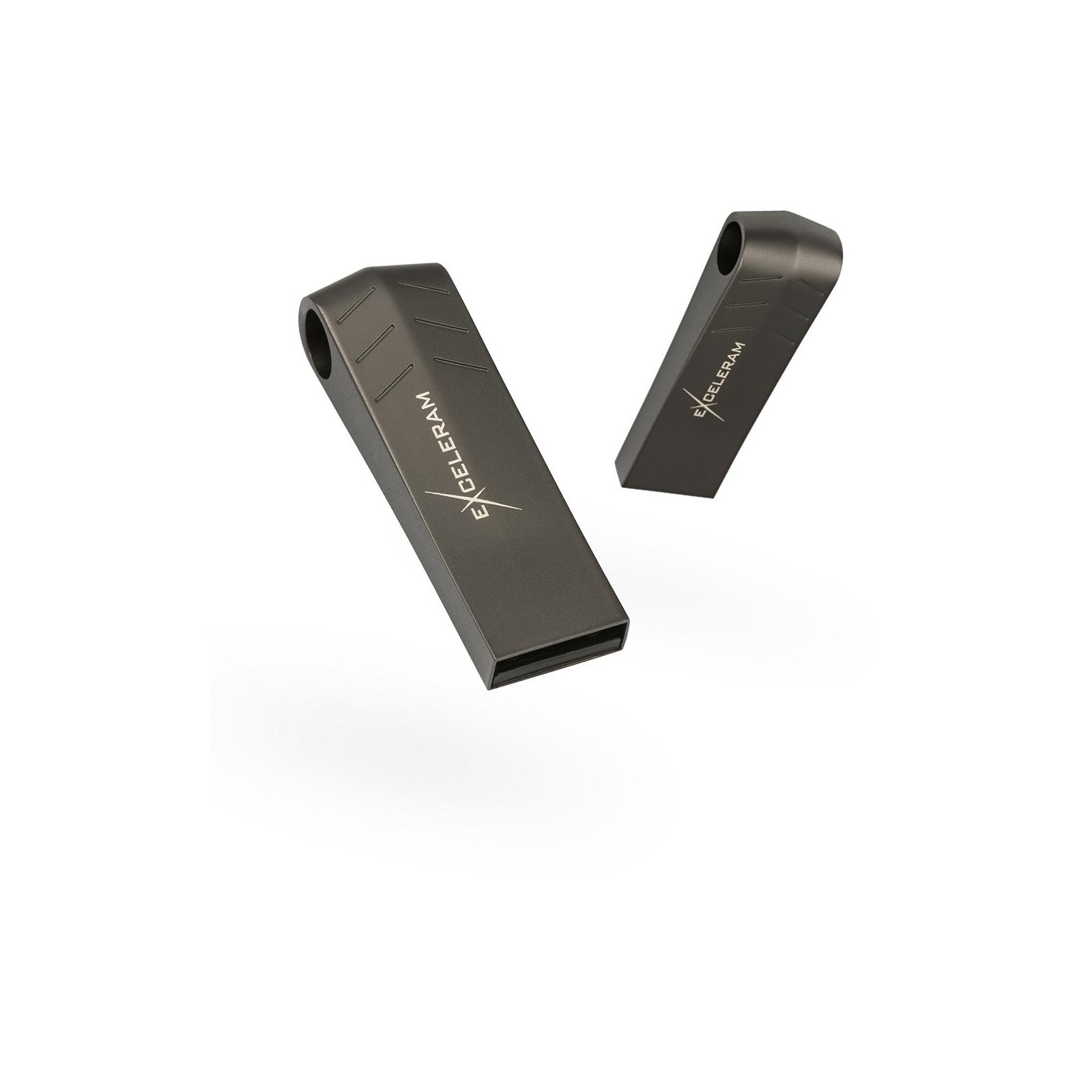 USB флеш накопичувач eXceleram 64GB U4 Series Dark USB 3.1 Gen 1 (EXP2U3U4D64)