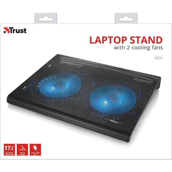 Подставка для ноутбука Trust Azul Laptop Cooling Stand with dual fans (20104) изображение 9