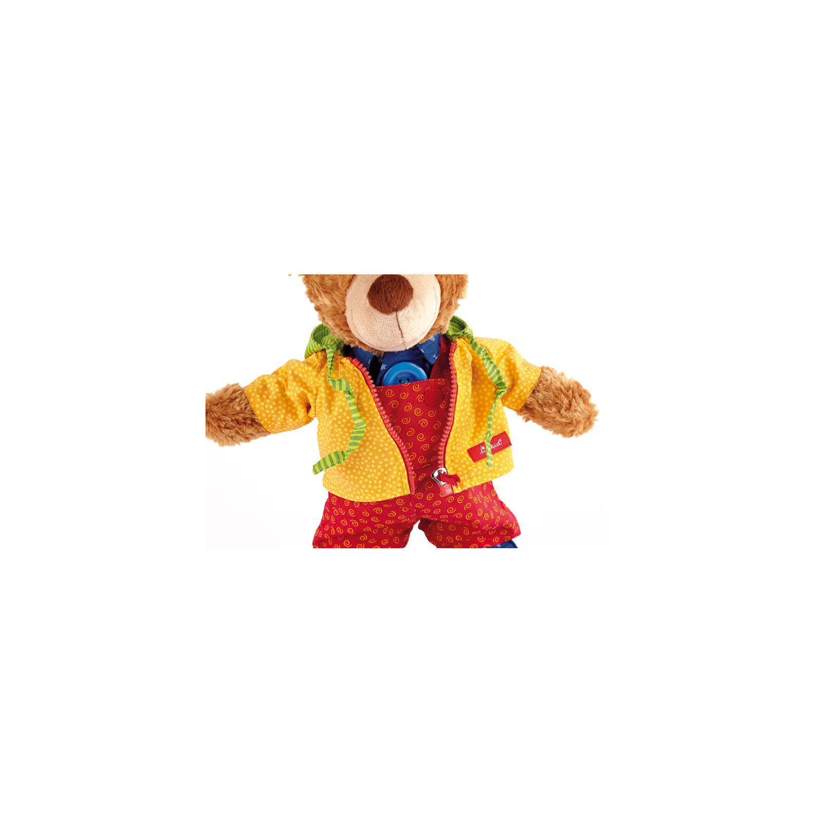 Мягкая игрушка Sigikid Мишка с одеждой 35 см (40031SK) изображение 13