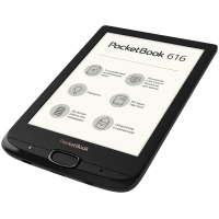 Електронна книга Pocketbook 616 Basic Lux2, Obsidian Black (PB616-H-CIS) зображення 5