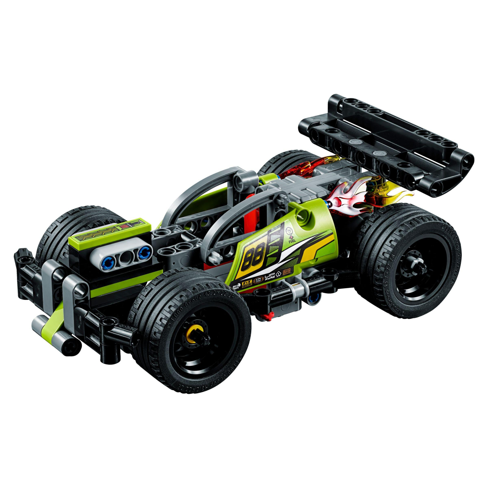 Конструктор LEGO Бум!Зеленый гоночный автомобиль (42072) изображение 2