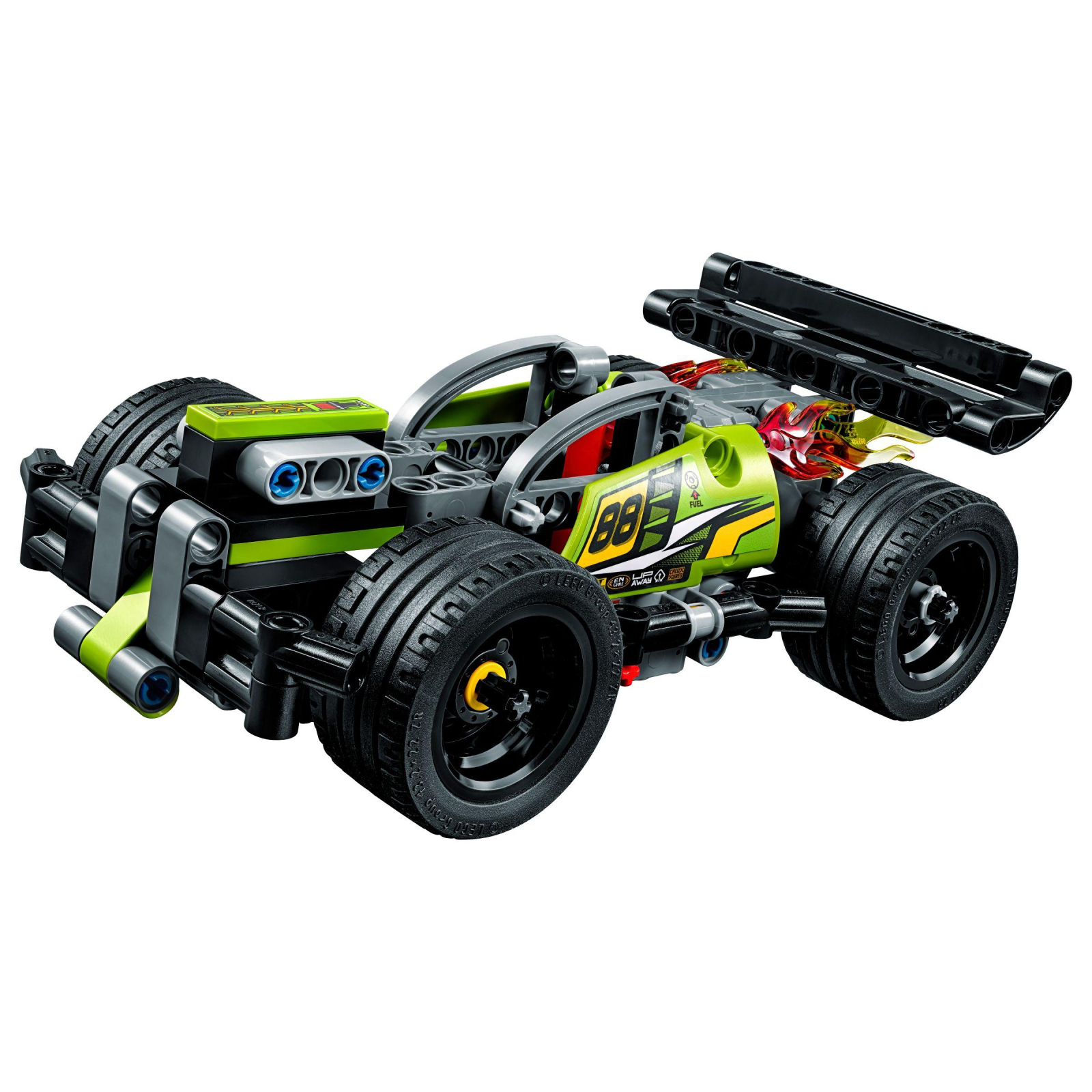 Конструктор LEGO Бум!Зеленый гоночный автомобиль (42072) изображение 3