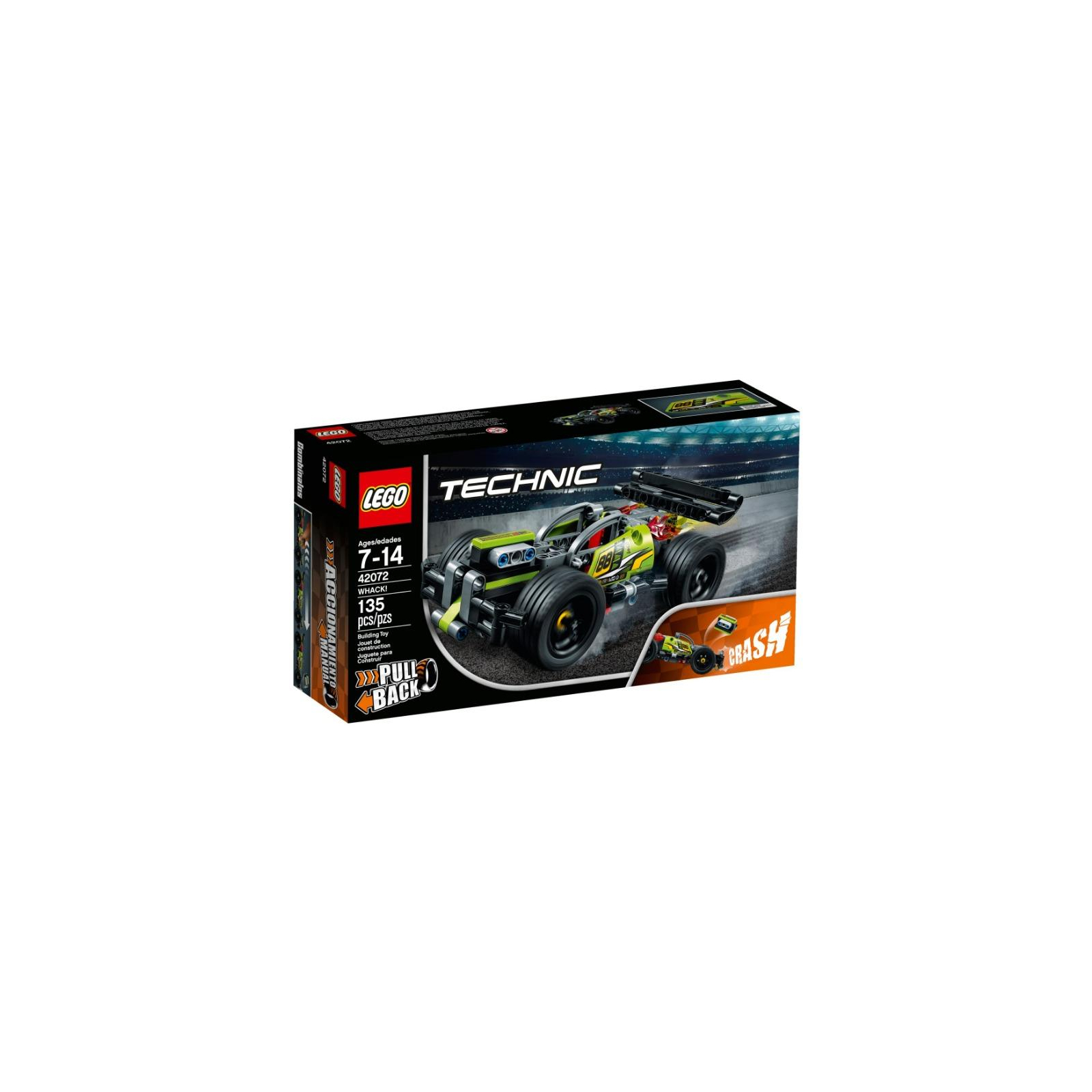 Конструктор LEGO Бум!Зелений гоночний автомобіль (42072)