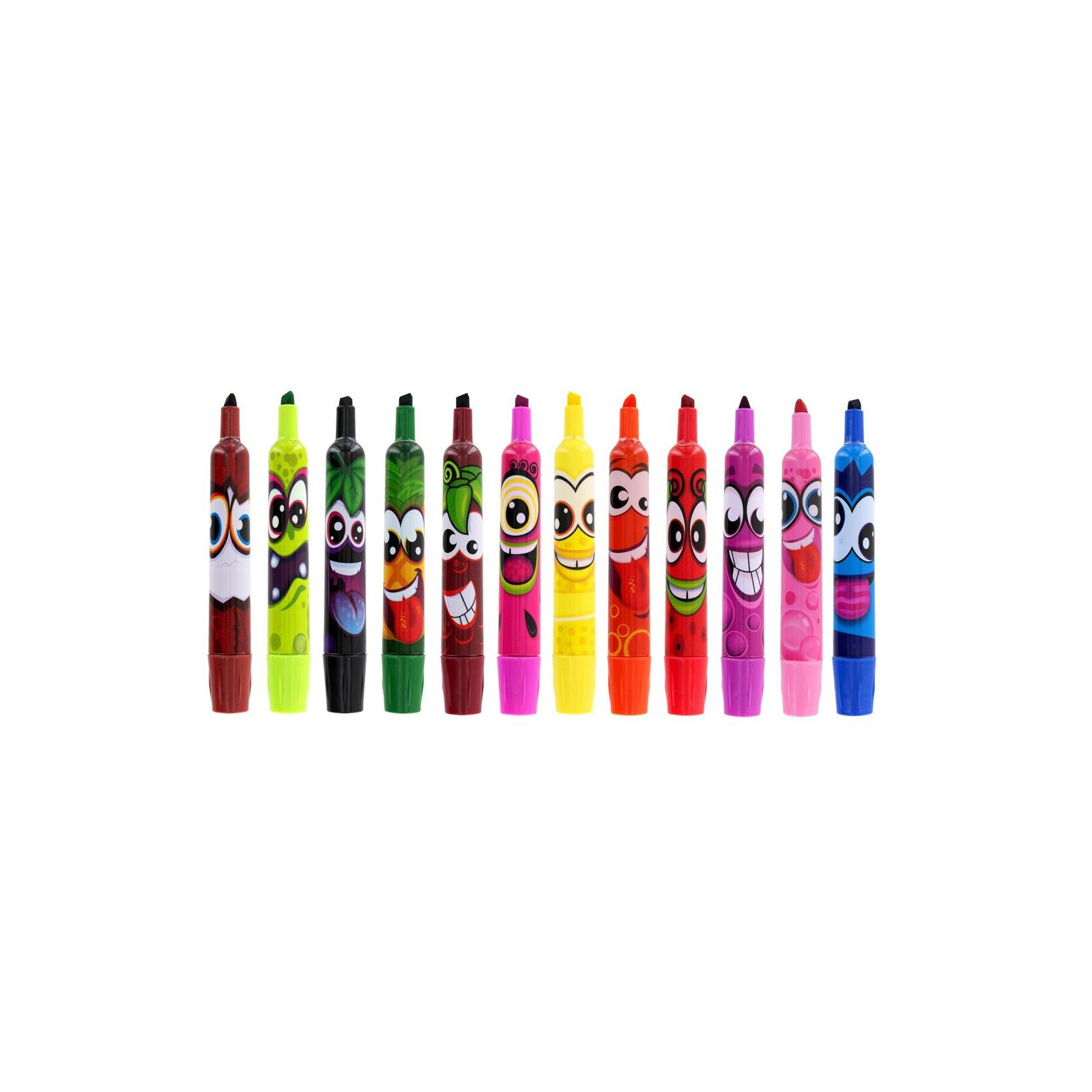 Набір для творчості Scentos маркери Штрих 12 кольорів (40641) зображення 2