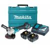 Шліфувальна машина Makita LXT 125мм, 5Аг х 2шт, кейс (DGA511RTE) зображення 3