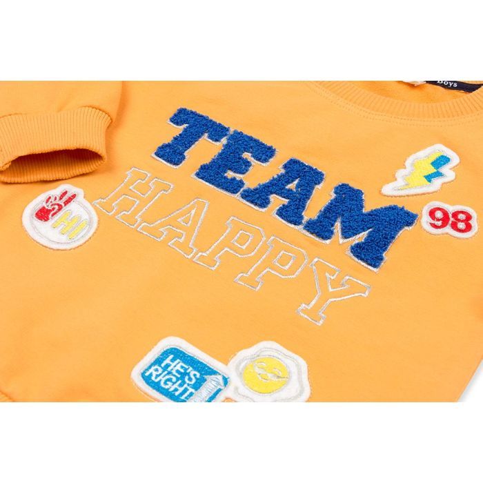 Набір дитячого одягу Breeze "TEAM HAPPY" (12150-128B-yellow) зображення 3