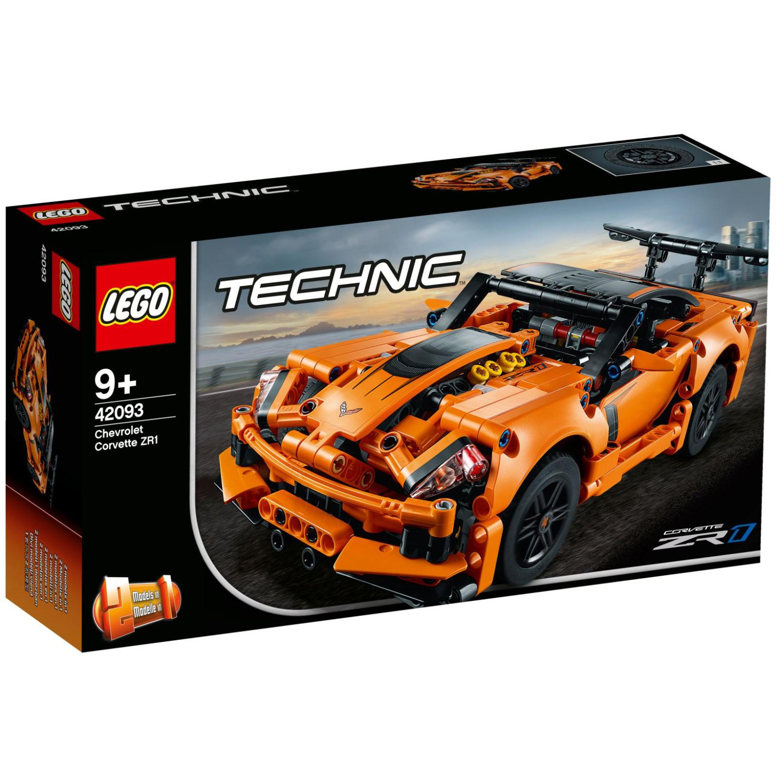 Конструктор LEGO TECHNIC Chevrolet Corvette ZR1 579 деталей (42093)