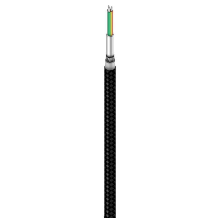 Дата кабель USB 3.0 AM to USB-C 1.0m Braide Black Xiaomi (387945) зображення 3