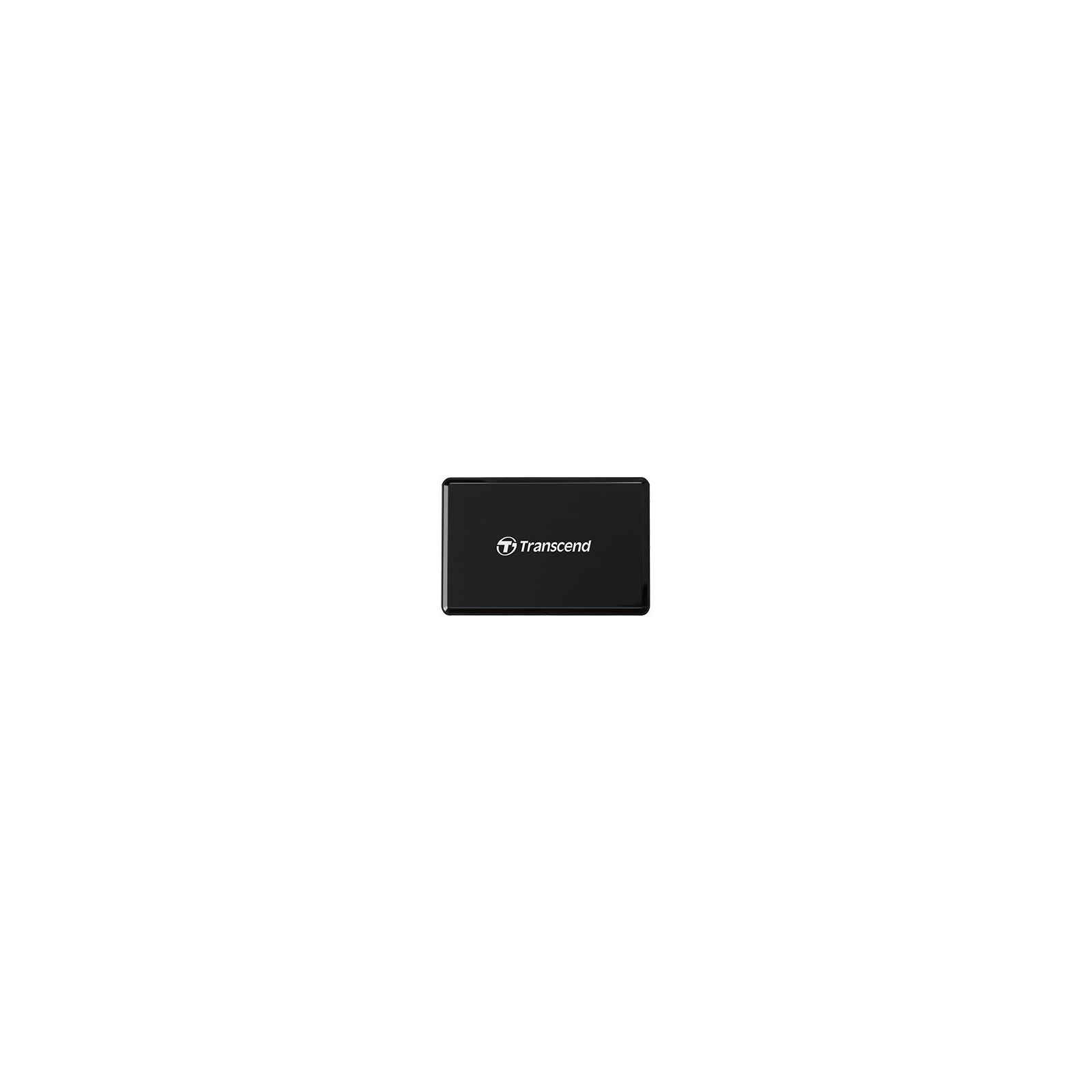 Зчитувач флеш-карт Transcend USB 3.1 RDF9K UHS-II Black R260/W190MB/s (TS-RDF9K2) зображення 2