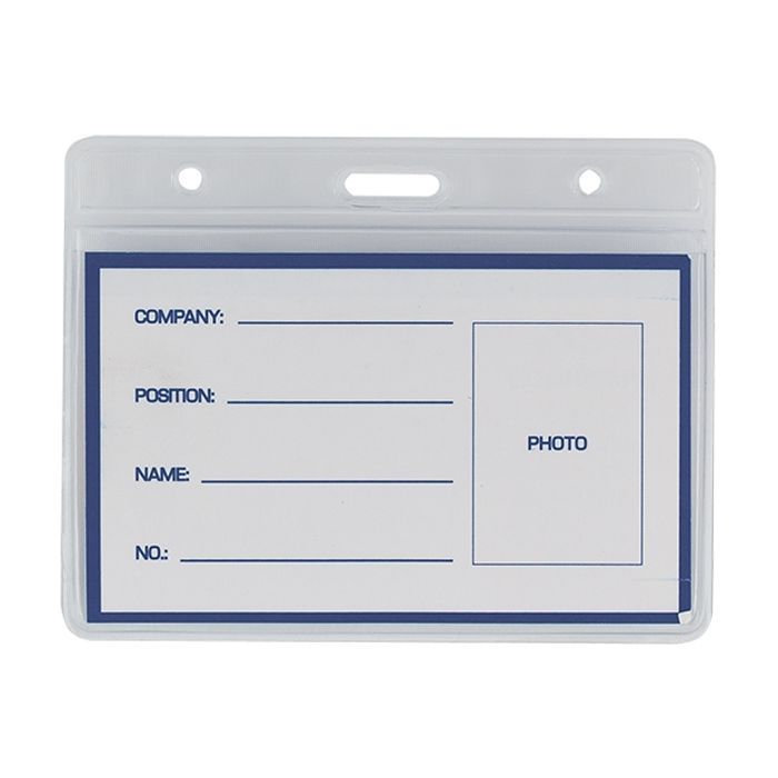 Бейдж Buromax horizontal 95х75мм PVC (BM.5402)
