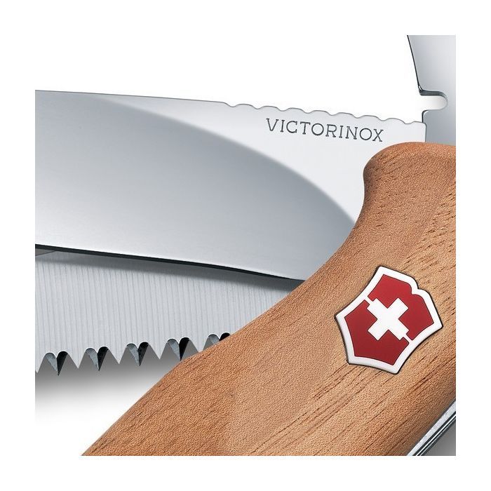Ніж Victorinox Ranger Wood 55,130мм, орех, коробка (0.9561.63) зображення 4