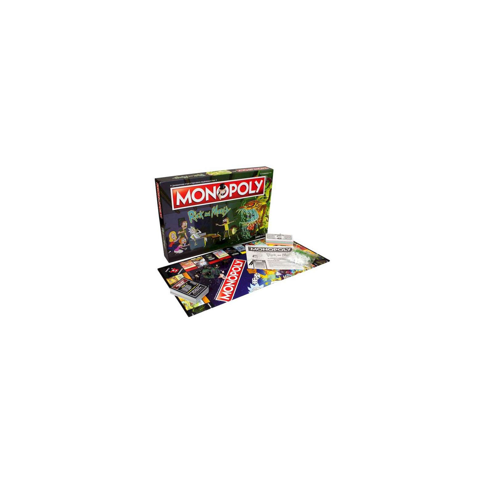 Настольная игра 18+ Hobby World Монополия. Рик и Морти (503386) изображение 8