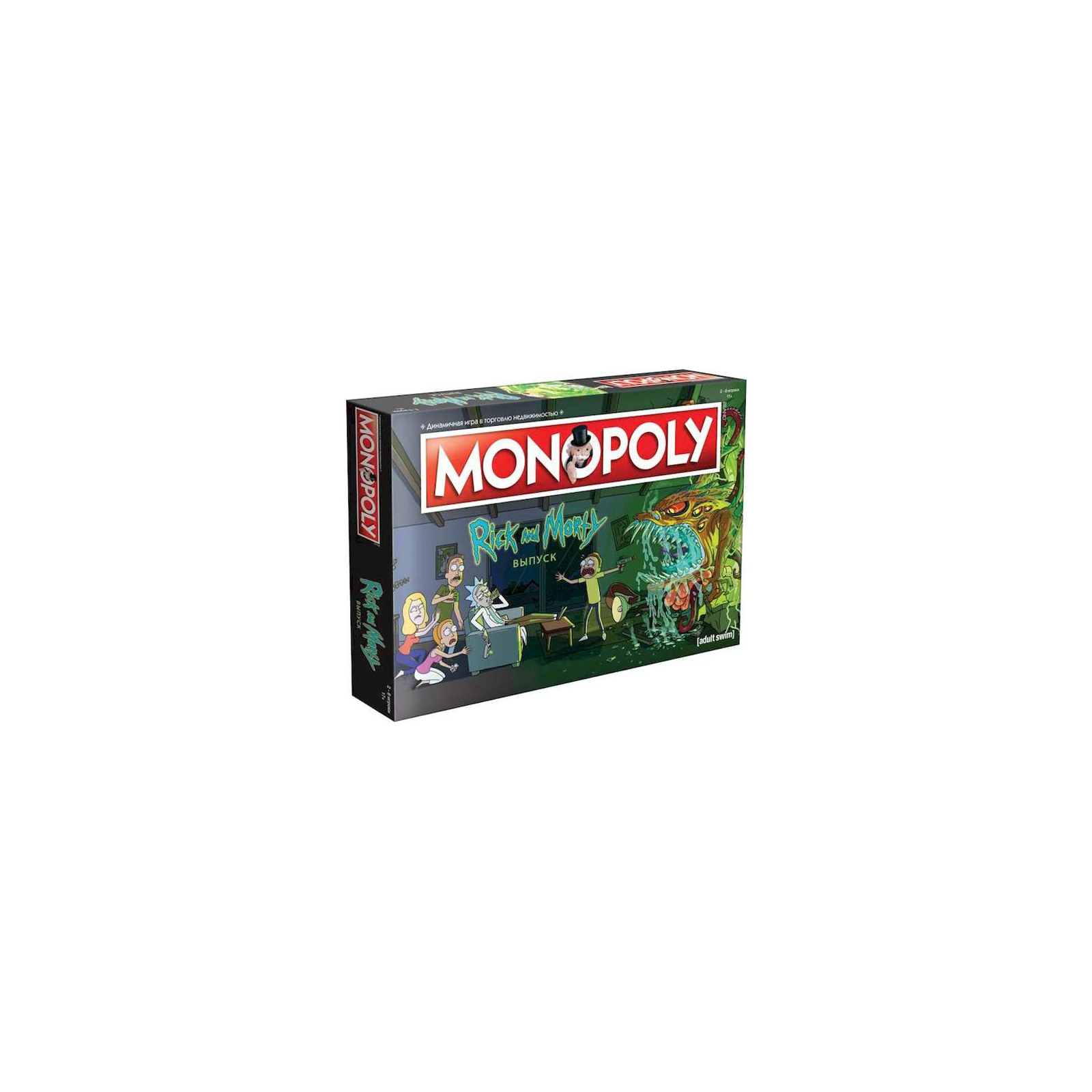 Настольная игра 18+ Hobby World Монополия. Рик и Морти (503386)