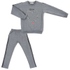 Набор детской одежды Breeze с серебряными лампасами (12973-134G-gray)