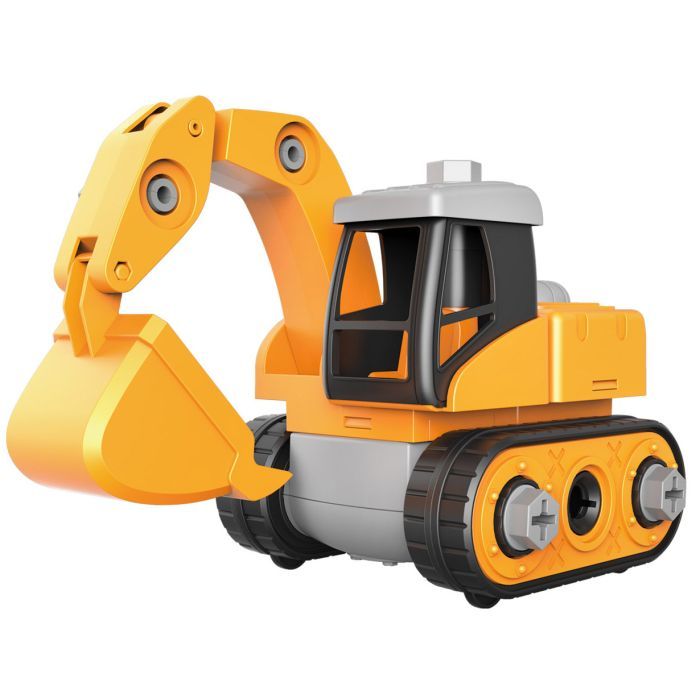 Конструктор Microlab Toys Строительная техника - Экскаватор (MT8901)