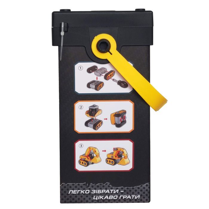 Конструктор Microlab Toys Строительная техника - Экскаватор (MT8901) изображение 4