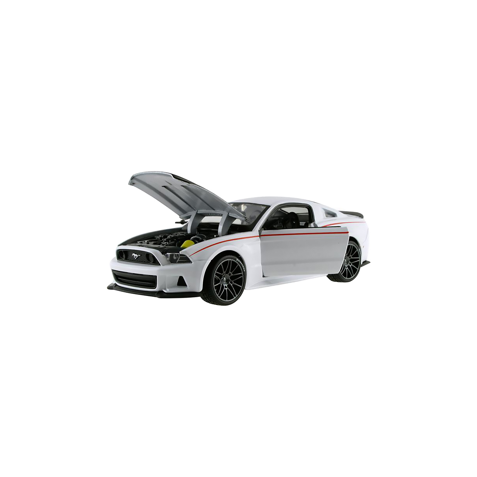 Машина Maisto 2014 Ford Mustang Street Racer білий (1:24) (31506 white) зображення 2