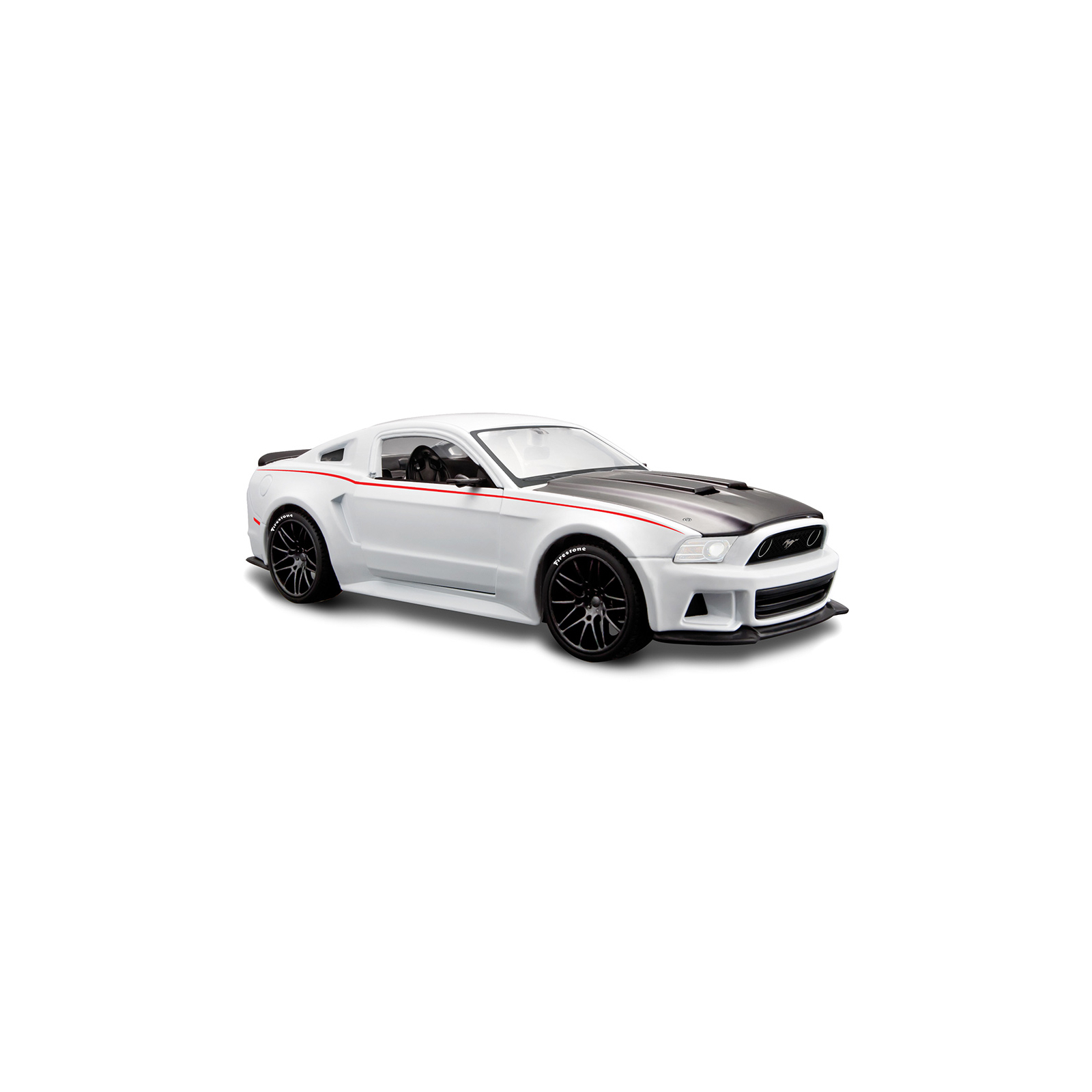 Машина Maisto 2014 Ford Mustang Street Racer білий (1:24) (31506 white) зображення 3