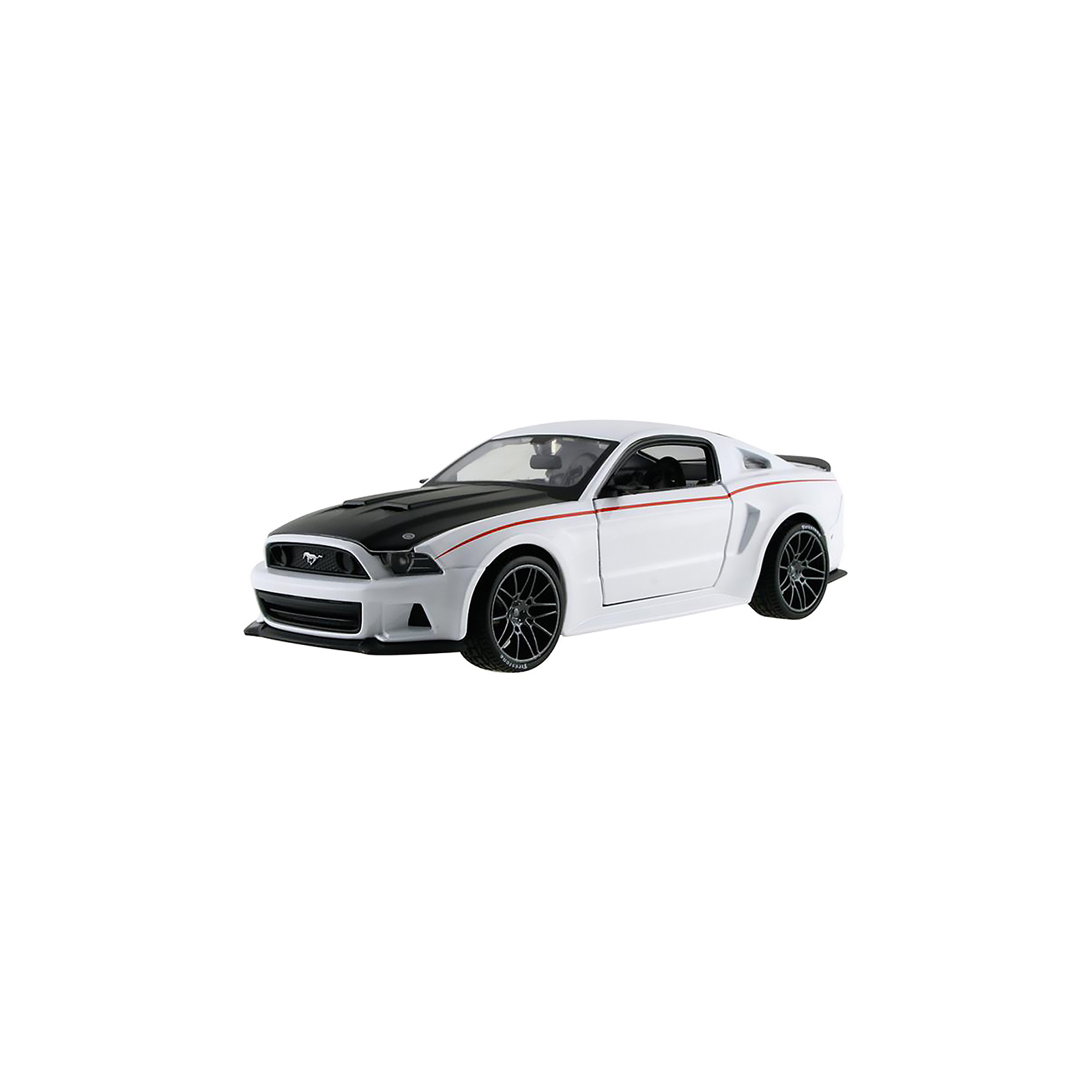 Машина Maisto 2014 Ford Mustang Street Racer білий (1:24) (31506 white)