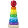 Развивающая игрушка Melissa&Doug Радужная пирамидка (MD10576) изображение 3