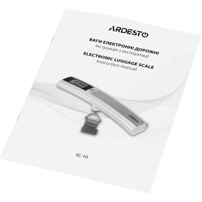 Ваги для багажу Ardesto SC10 зображення 6