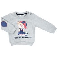 Набір дитячого одягу Breeze "MY LIFE FOOTBAL" (13282-80B-gray) зображення 2