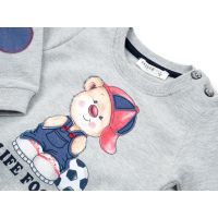 Набір дитячого одягу Breeze "MY LIFE FOOTBAL" (13282-80B-gray) зображення 7