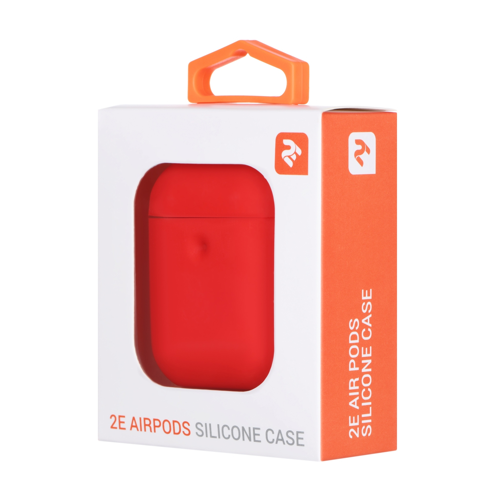 Чехол для наушников 2E для Apple AirPods Pure Color Silicone 3.0 мм Red (2E-AIR-PODS-IBPCS-3-RD) изображение 3
