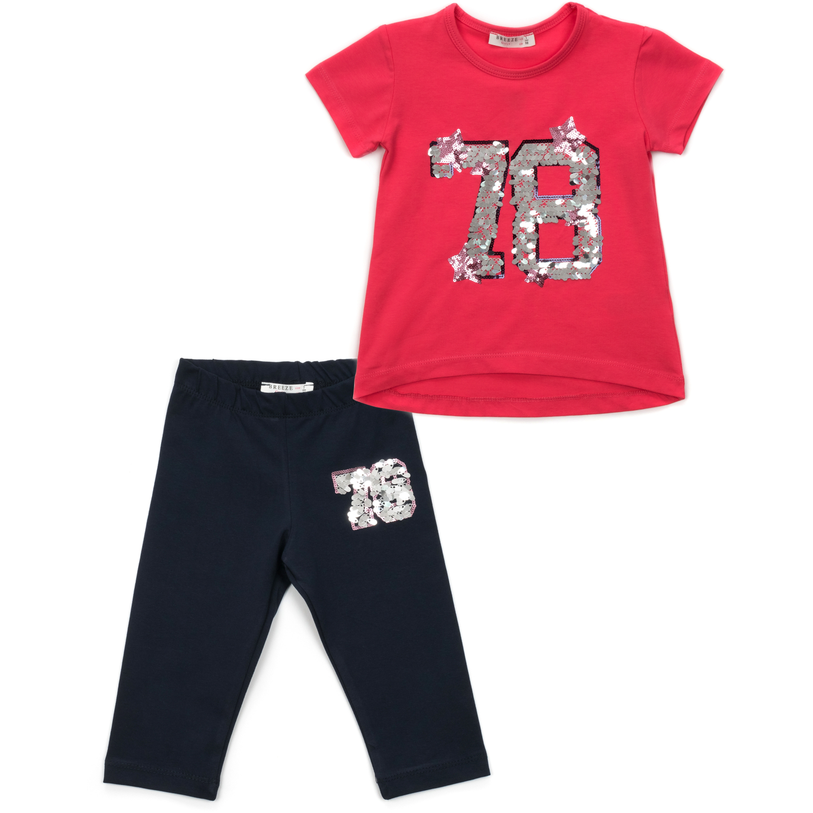 Набор детской одежды Breeze "78" (14246-128G-pink)