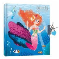 Набор для творчества Janod Дневник с замком - Русалки (J07858)