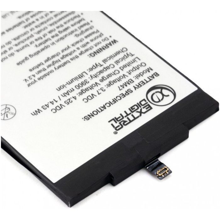 Аккумуляторная батарея Extradigital Xiaomi Redmi 3 (BM47) 3900 mAh (BMX6451) изображение 3
