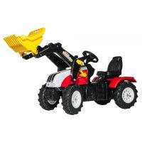 Веломобиль Rolly Toys rollyFarmtrac Steyr 6240 CVT красно-желтый (046331)