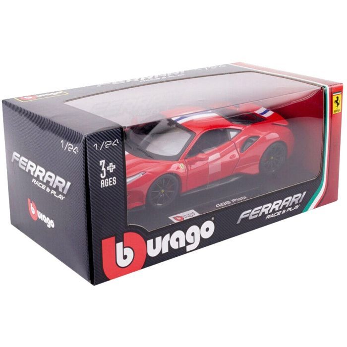 Машина Bburago Ferrari 488 Pista (18-26026) изображение 4