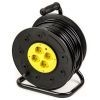 Мережевий подовжувач PowerPlant 50 м, 3x2.5мм2, 16А, (JY-2002/50) (PPRA16M50S4L)