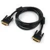 Кабель мультимедійний DVI M to DVI M 1.8m 24+1pin Vinga (VCPDCDVIMM1.8BK) зображення 2