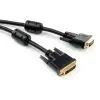 Кабель мультимедійний DVI M to DVI M 1.8m 24+1pin Vinga (VCPDCDVIMM1.8BK)