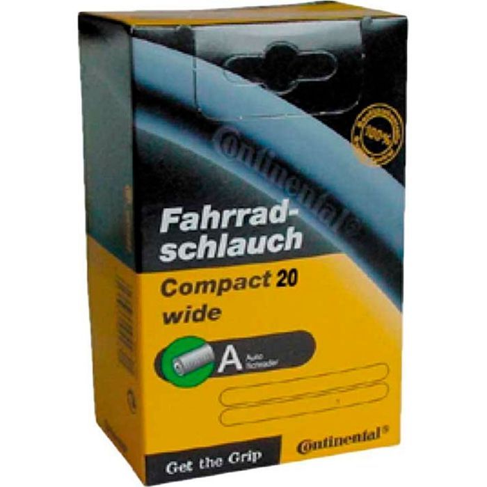 Велосипедная камера Continental Compact 20"x1.9-2.5 wide 50-406 / 62-451 RE AV34mm (181271) изображение 2