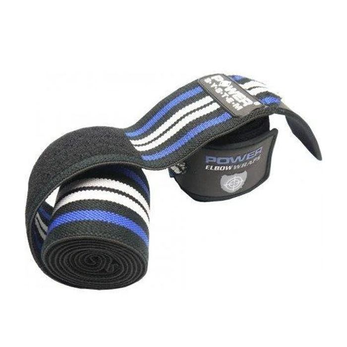 Бинт для спорта Power System PS-3600 Blue/Black (PS-3600_Blue-Black) изображение 2