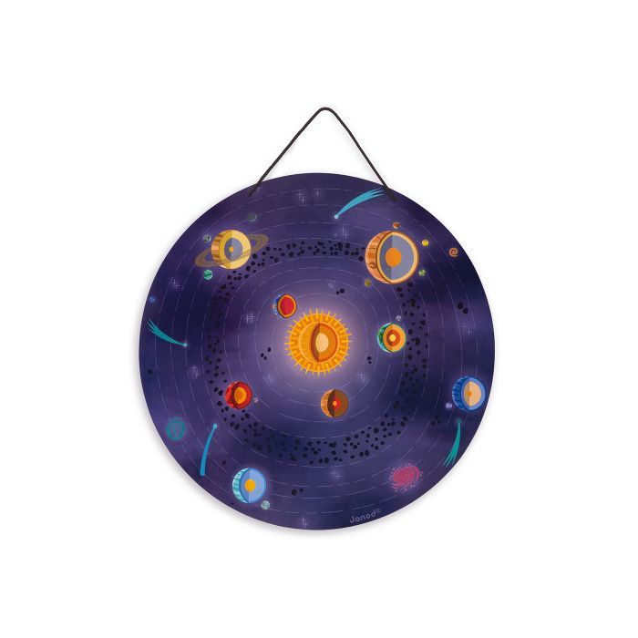 Развивающая игрушка Janod Магнитная карта Солнечная система (J05462) изображение 3