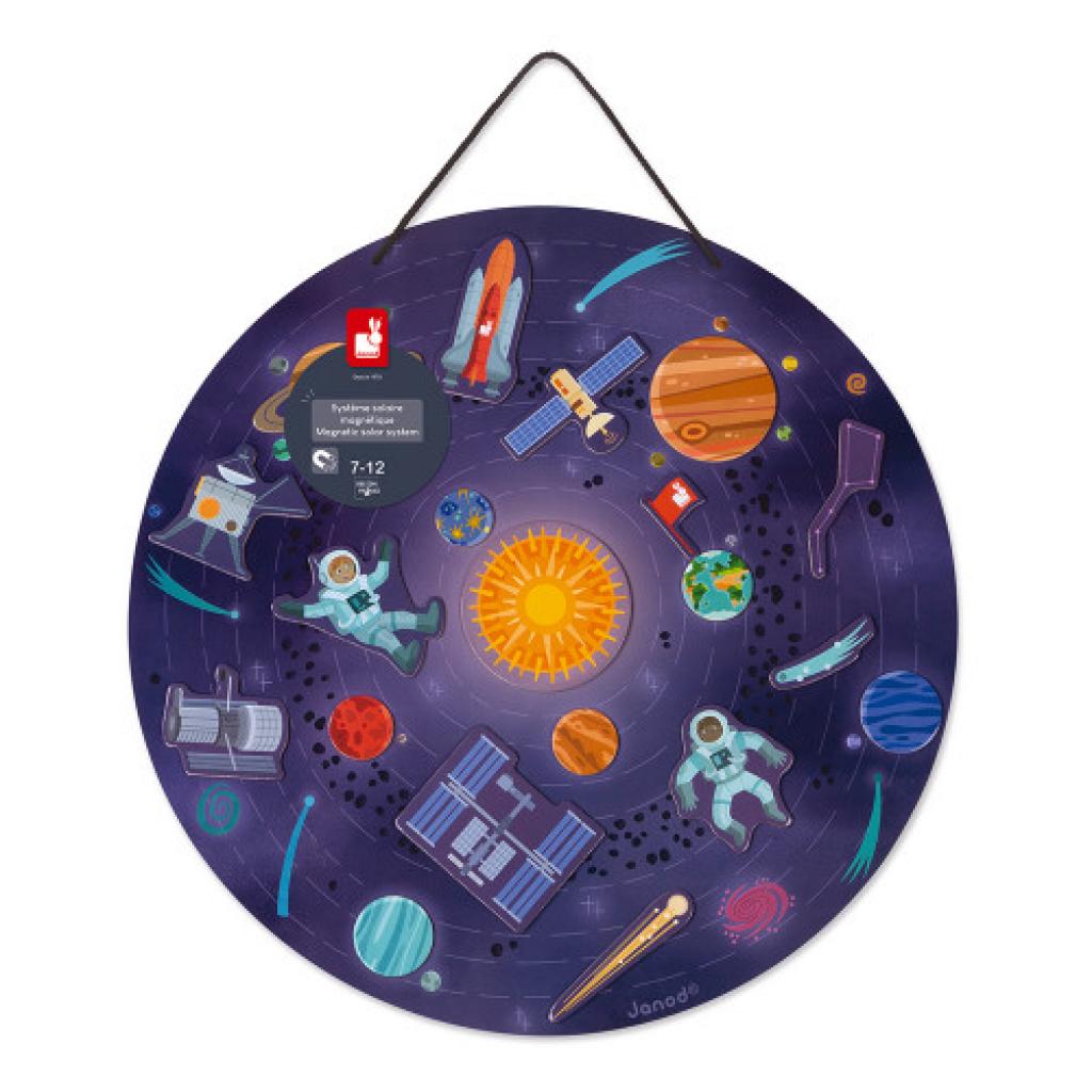 Развивающая игрушка Janod Магнитная карта Солнечная система (J05462) изображение 7