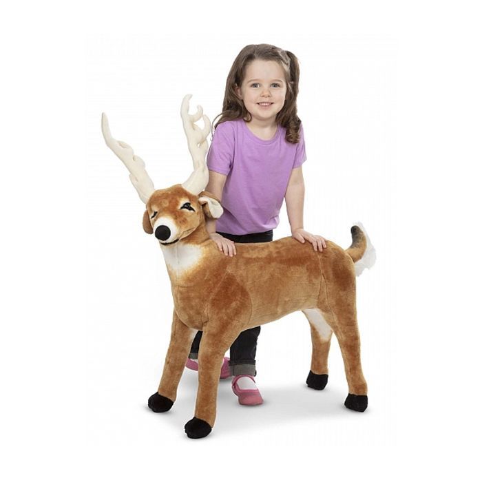 М'яка іграшка Melissa&Doug Великий плюшевий олень (MD2174) зображення 2