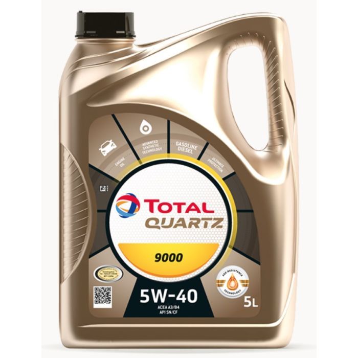 Моторное масло Total QUARTZ 9000 5W-40 4л (TL 216565)