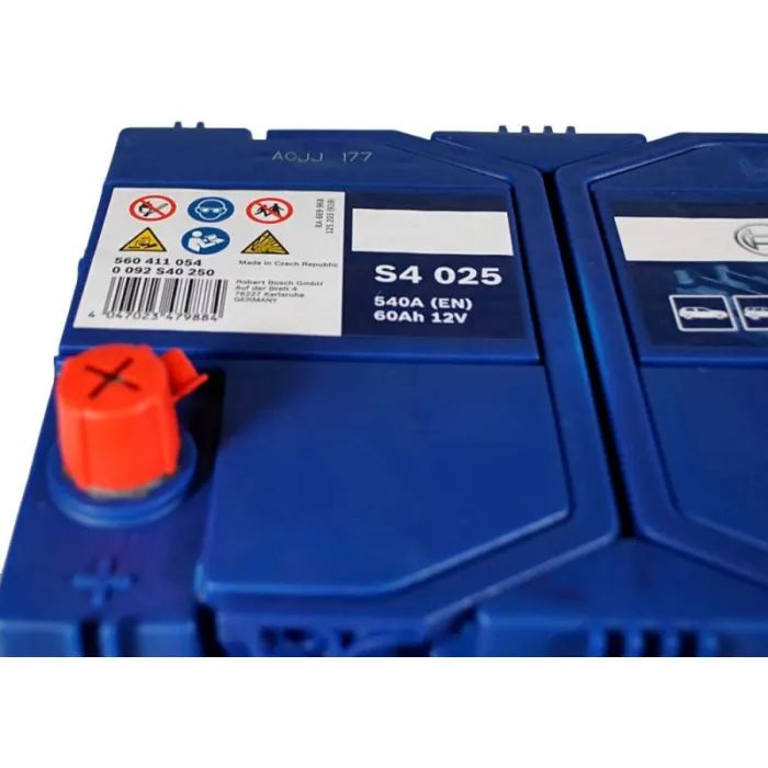 Акумулятор автомобільний Bosch 60А (0 092 S40 250) зображення 3