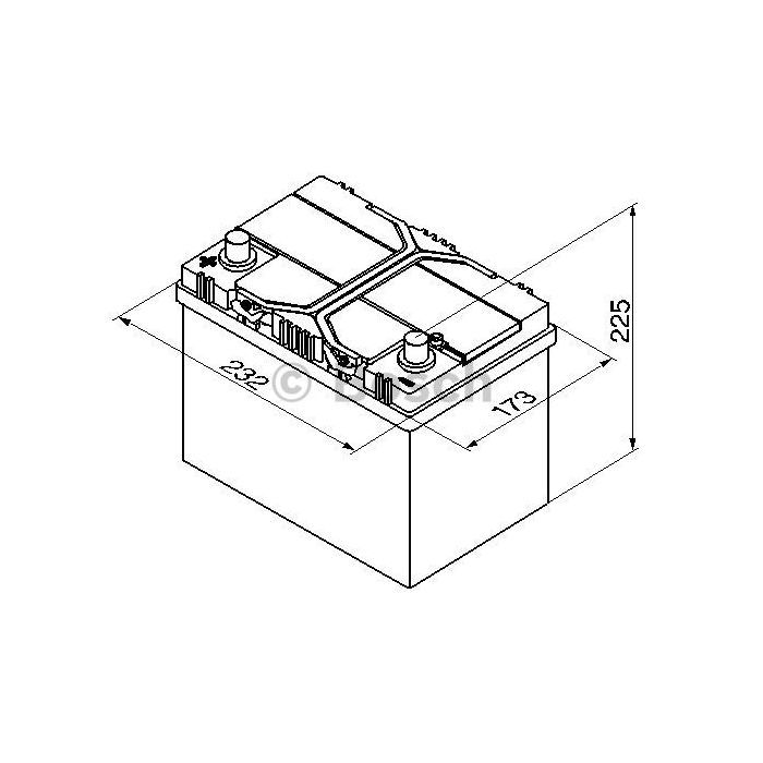 Аккумулятор автомобильный Bosch 60А (0 092 S40 250) изображение 6