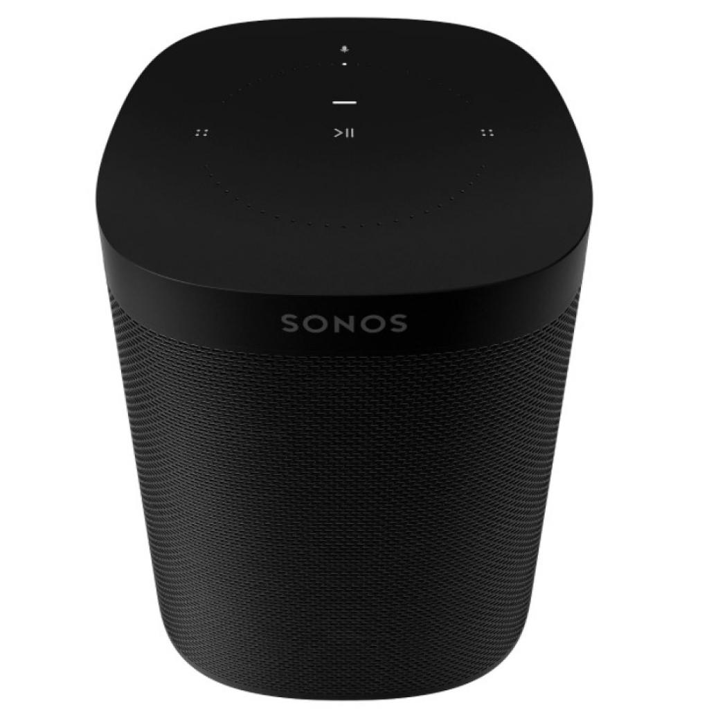 Акустична система Sonos One (Gen2) Black (ONEG2EU1BLK) зображення 2