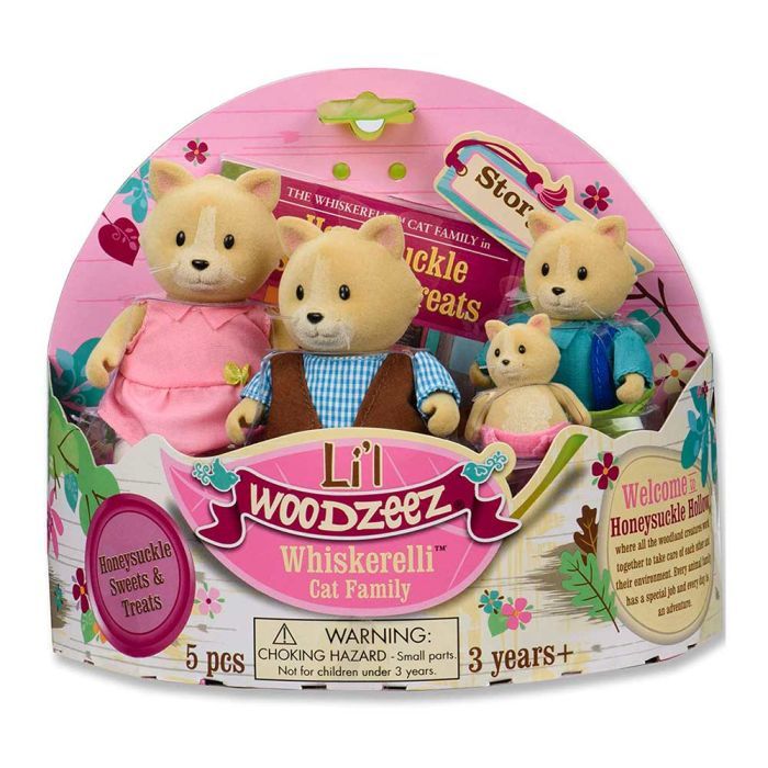 Фігурка Li'l Woodzeez Сім'я Котиков (6156Z) зображення 2